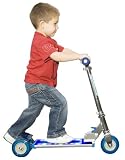 picture of Ozbozz SV5964 Blue Cosmic Light Flashing Deck Scooter