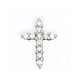 10K Yellow Gold 1/4 ct. Diamond Cross Pendant with Chain