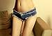 Superbaby Women Denim Junior Waist Night Hot Pants Shorts Buttom
