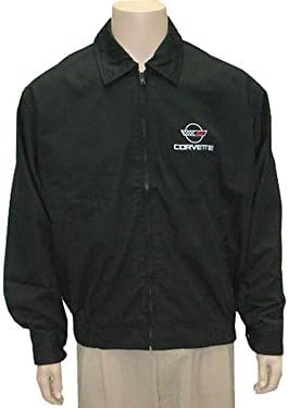 Corvette C4 Black Twill Jacket