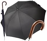 Produkt-Bild: Regenschirm Stockschirm Herren Knirps Long AC schwarz