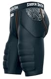 Review Shock Doctor  / Shock Doctor Boy's Reflex 3+2 Football Short with CrushTech