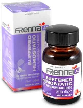 Dental Buffered Hemostatic Solution Aluminium Chloride 30ml Bottle