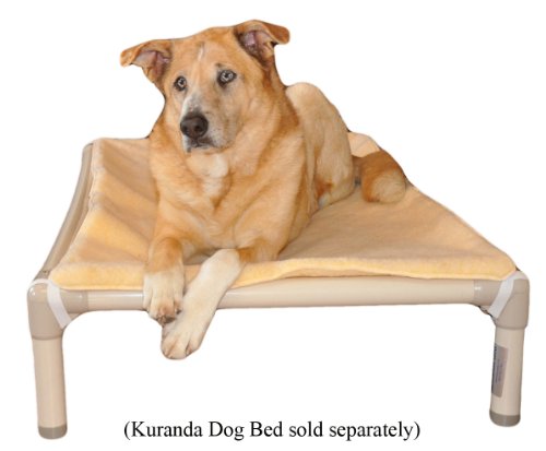 Kuranda Dog Bed Double Sided Luxury Fleece Pad - 50 x 36 - XXL