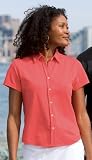 Port Authority Signature - Ladies Rapid Dry Button-Front Sport Shirt L451