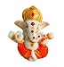 ManeKo Hindu God Idol Marble Mukut Ganesha Temple Showpiece for Car Dashboard RS.185.00