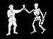 JOHN BART BARTHOLOMEW ROBERTS PIRATE FLAG Image