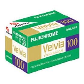 Click here to buy Fujifilm Fujichrome Velvia 100 Color Slide Film ISO 100, 35mm, 36 Exposures by Fuji.