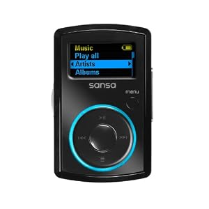 Sandisk Sansa Clip MP3-Player 8 GB mit integriertem FM-Tuner schwarz Sandisk Sansa Clip MP3-Player 8 GB mit integriertem FM-Tuner schwarz