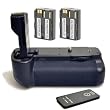 Opteka Battery Pack Grip / Vertical Shutter Release for Canon EOS 20D, 30D, 40D, & 50D Digital SLR Camera with 2 BP-511 Batteries (4000mAh Total) Opteka Battery Pack Grip / Vertical Shutter Release for Canon EOS 20D, 30D, 40D, & 50D Digital SLR Camera with 2 BP-511 Batteries (4000mAh Total)