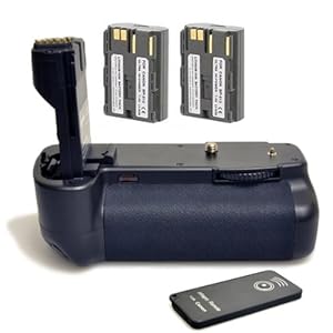 Opteka Battery Pack Grip / Vertical Shutter Release For Canon Eos 20d