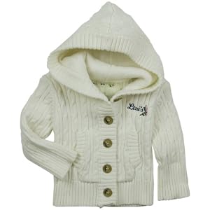 Levi's Baby Girls Classic Cable Knit