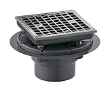 KOHLER K-9136-CP Square Design Tile-In Shower Drain, Polished Chrome