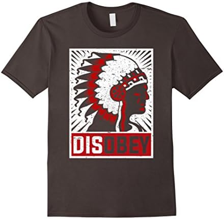 Men's Native Chief Disobey Small Asphalt