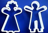 NEW GingerBread Man Doll Girl Boy Groom Bride Man Woman Sugar COOKIE BISCUIT CUTTER