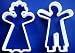 NEW GingerBread Man Doll Girl Boy Groom Bride Man Woman Sugar COOKIE BISCUIT CUTTER