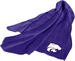 Logo Chair 158-25 Kansas State Fleece Throw