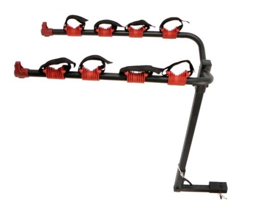 Four-Bike Carrier Rack - Hitch Mounted - 60-Second Installation