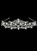 David's Bridal Silver Tiara with Metal, Rhinestones,and Pearls Style 10266, Bridal Wedding Fascinator