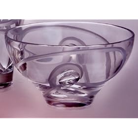 10 Diameter Crystal Soho Serving Bowl by Crystal Clear