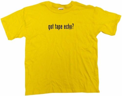Got Tape Echo Men's Tee Shirt 5XL-Yellow