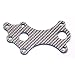 Xtreme Racing Carbon Fiber Center Differential Brace, Silver: Lightning Stadium Pro