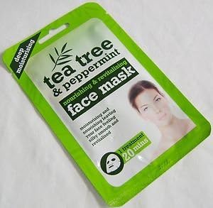Xpel marketing Ltd Tea Tree And Peppermint Face Mask (Pack Of 3)