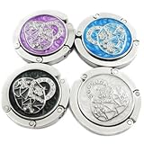 kilofly Purse Hook [Set of 4] - Foldable - Samantha