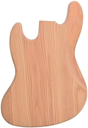 Rockaudio Unfinished Ash J Style Bass Guitar Body