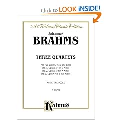 String Quartets Op. 51, Nos. 1 & 2, Op. 67: Miniature Score (Miniature Score) (Kalmus Edition)