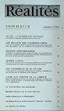REALITES [No 9] du 01/10/1946 - JE DIS - LA GUERRE EST EVITABLE PAR F. LA GUARDIA - LES BALLETS DES CHAMPS-ELYSEES - ROLAND PETIT - MAISONS PREFABRIQUEES - JEANNE LANVIN - LES TOURMENTS DE M. ATTLEE - L'INDE AUX PORTES DE LA LIBERTE - SPECTACLES - VEILLE D'ELECTION A WASHINGTON - LES ETATS-UNIS NE VEULENT PAS D'UN MUNICH DE L'EST. Image du produit