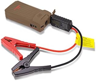 ZOOMUP Portable 13500mAh Car Jump Starter Power Bank Supplies Car Battery w/Boost of 500 Amps - LED Flash Light & USB Device Charging Ports Free Jumper Cables - Laptop and Smartphones Portable DVD Player Charging Cables(Factory Direct)¡­