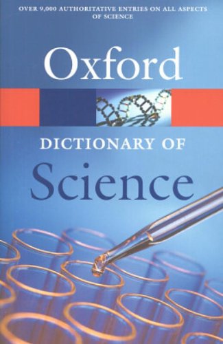 dictionary of science oxford quick reference
