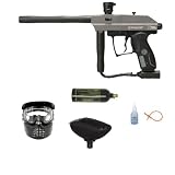 WavetoGo Spyder Kingman 2012 Xtra Paintball Marker Gun Basic Package - Silver Grey