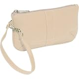 Piel Leather Ladies Clutch with Wristlet