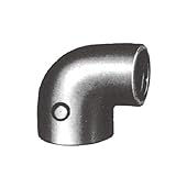 JFE継手 白　ねじ込み90°エルボ 50A×40A