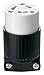 EATON L620C Arrow Hart Safety Grip Grounded Locking Polarized Electrical Connector, 250 Vac