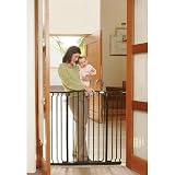 Dreambaby Extra Tall Pressure Mount Hallway Gate with extensions, White