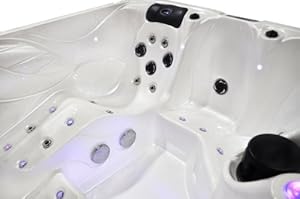 SPA SANTA CRUZ(BLANC),SYSTEME BALBOA,BAIN A REMOUS, JACUZZI