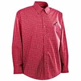 New Jersey Devils Esteem Button Down Dress Shirt (Team Color) - Large