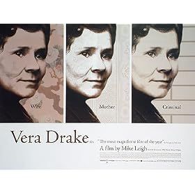 VERA DRAKE UK QUAD POSTER MIKE LEIGH