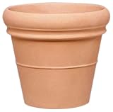 Produkt-Bild: Euro3Plast 1753.45 Pflanzk&uuml;bel "Doppio Bordo EUR", Durchmesser 75 cm, Farbe: Terra di Siena