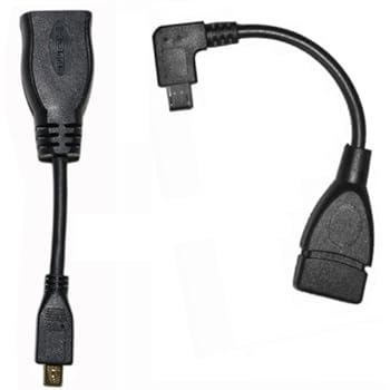 Bobj Android Tablet Adapter Set - 2-Pack de Adapteurs pour Tablette Android et Articles Electroniques: Micro USB OTG Angle Droit et Micro HDMI to full-sized HDMI. Bobj Android Tablet Adapter Set - 2-Pack de Adapteurs pour Tablette Android et Articles Electroniques: Micro USB OTG Angle Droit et Micro HDMI to full-sized HDMI.
