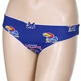 NCAA Kansas Jayhawks Ladies Royal Blue Supreme Panties (Small)