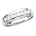 14K White Gold 1/2 ct. Diamond Men\'s Wedding Band (Highest Quality)