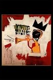 Trumpet by Jean-Michel Basquiat, 2x3