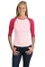 Ladies 3/4 Sleeve Raglan Tee Shirt