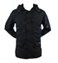 Ben Sherman Buster Men's Black Parka Jacket (Large)