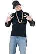 Rapper Kit Hip Hop Bling Bling 1980 Gangsta Rap Run DMC Halloween Costume Accessories