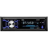 BOSS AUDIO 632UAB Single-DIN MECH-LESS  Receiver, Bluetooth, Detachable Front Panel, Wireless Remote